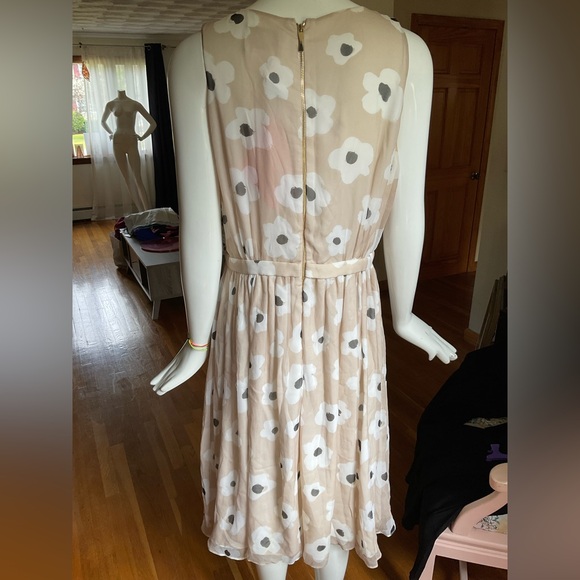 Kate Spade Cream and Black Floral Dress - Picture 12 of 16